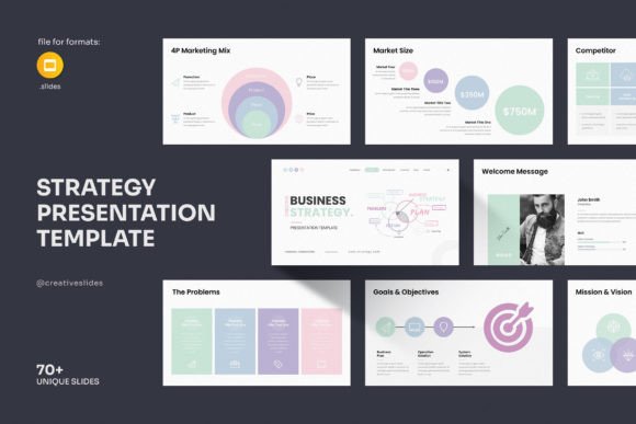 Crafting a Winning Business Strategy Presentation: Why Your Slides Need a Professional Foundation