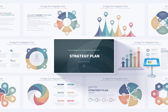 Evaluating Strategy Plan Keynote Infographics for Presentation Success