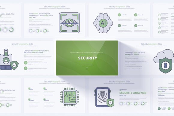 Security PowerPoint Infographics: The Power of Visual Communication in a Digital World