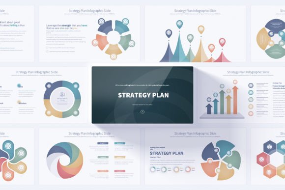 Strategy Plan PowerPoint Infographics: Simplify Your Business Presentations