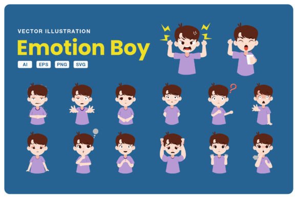 The Emotion Boy Illustration Set: A Toolkit for Clear Communication