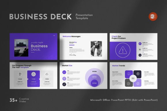 Unlock Your Best Presentation with the Business Deck Template